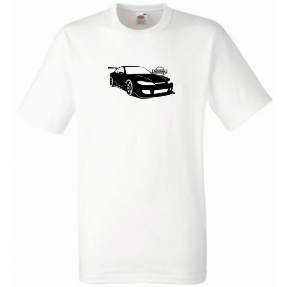 Autó fan Nissan Silvia minima férfi rövid ujjú póló