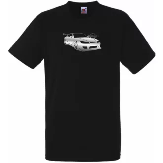 Autó fan Nissan Silvia minima férfi rövid ujjú póló