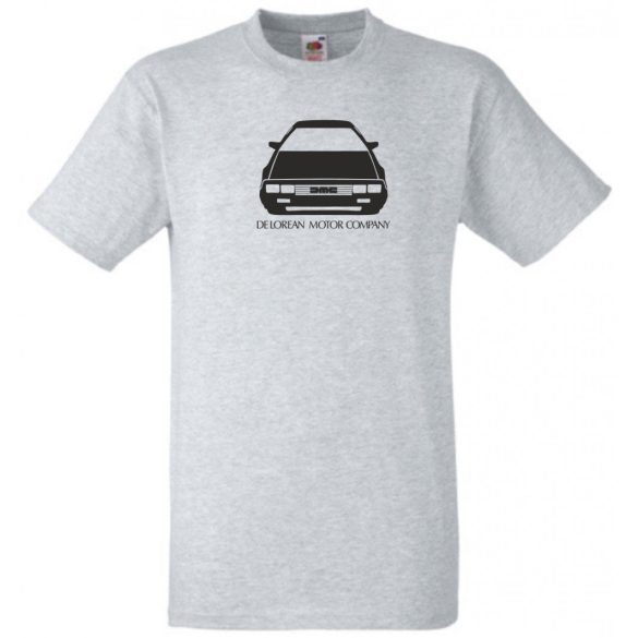 Autó fan De Lorean DMC minima férfi rövid ujjú póló