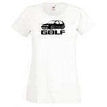 Autó fan Golf minima női rövid ujjú póló