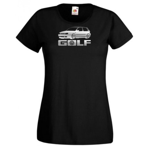 Autó fan Golf minima női rövid ujjú póló
