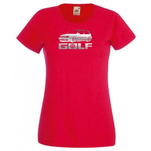 Autó fan Golf minima női rövid ujjú póló