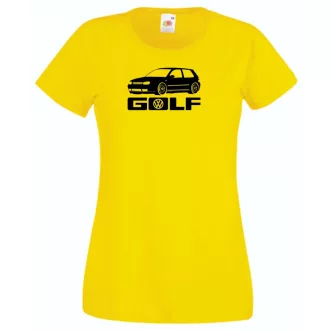 Autó fan Golf minima női rövid ujjú póló