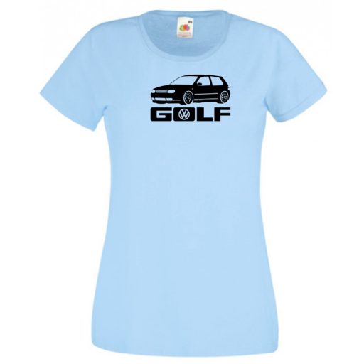 Autó fan Golf minima női rövid ujjú póló