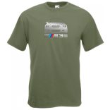 Autó fan BMW E46 M3 minima férfi rövid ujjú póló