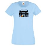 Autó fan E46 M3 minima női rövid ujjú póló