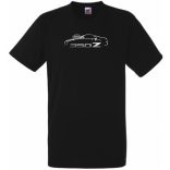 Autó fan Nissan 350Z férfi rövid ujjú póló