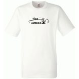 Autó fan Nissan 350Z férfi rövid ujjú póló