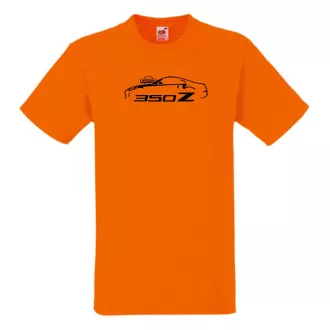 Autó fan Nissan 350Z férfi rövid ujjú póló