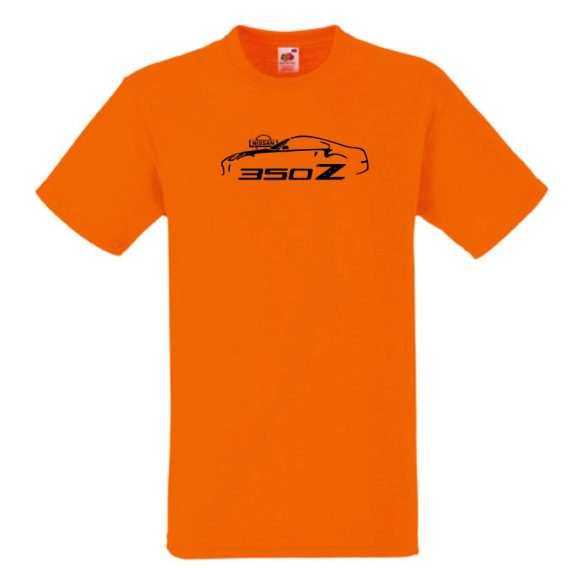 Autó fan Nissan 350Z férfi rövid ujjú póló