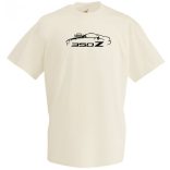 Autó fan Nissan 350Z férfi rövid ujjú póló