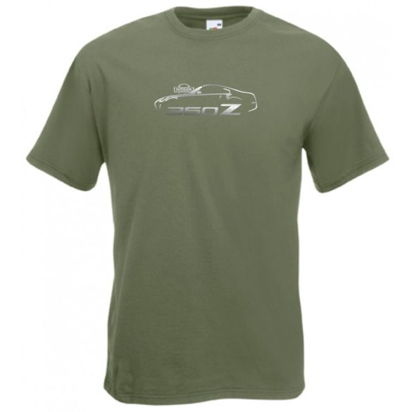 Autó fan Nissan 350Z férfi rövid ujjú póló