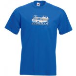 Autó fan Toyota Corolla minima férfi rövid ujjú póló