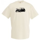 Autó fan Mazda 3 férfi rövid ujjú póló