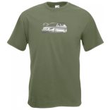 Autó fan Mazda 3 férfi rövid ujjú póló