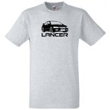 Autó fan Mitsubishi Lancer EVO férfi rövid ujjú póló