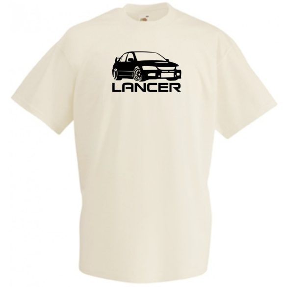 Autó fan Mitsubishi Lancer EVO férfi rövid ujjú póló