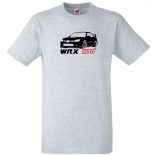 Autó fan Subaru Impreza STI minima férfi rövid ujjú póló