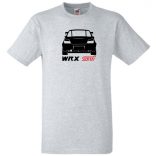 Autó fan Subaru Impreza VRX minima férfi rövid ujjú póló