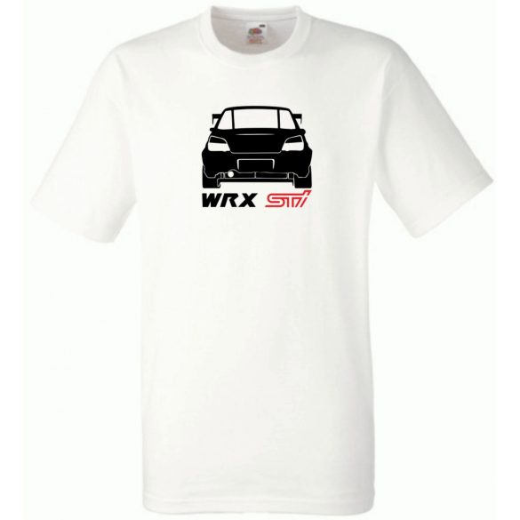 Autó fan Subaru Impreza VRX minima férfi rövid ujjú póló