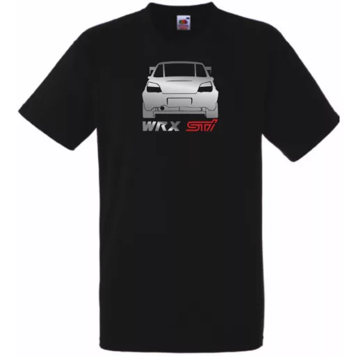 Autó fan Subaru Impreza VRX minima férfi rövid ujjú póló