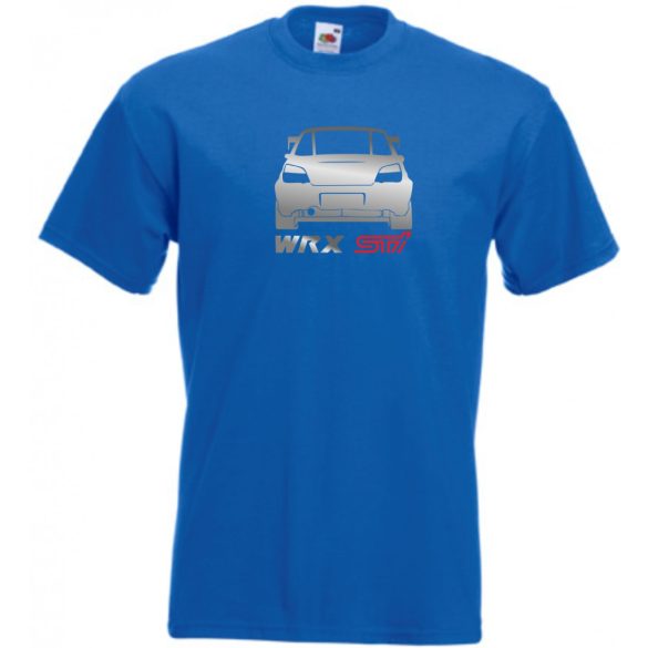 Autó fan Subaru Impreza VRX minima férfi rövid ujjú póló