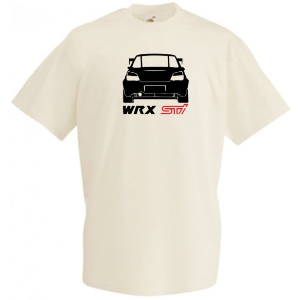 Autó fan Subaru Impreza VRX minima férfi rövid ujjú póló