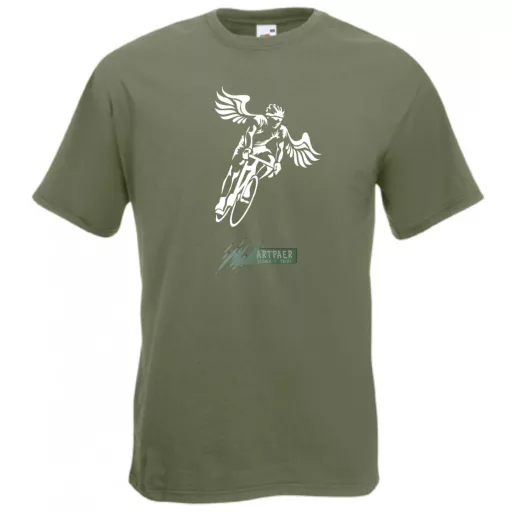 Flying Cyclist férfi rövid ujjú póló