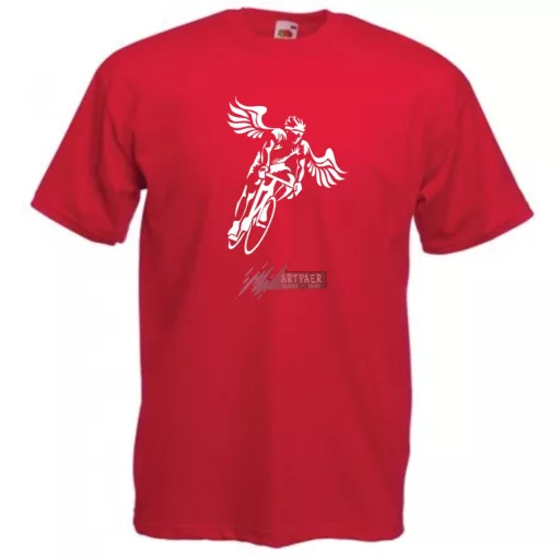 Flying Cyclist férfi rövid ujjú póló