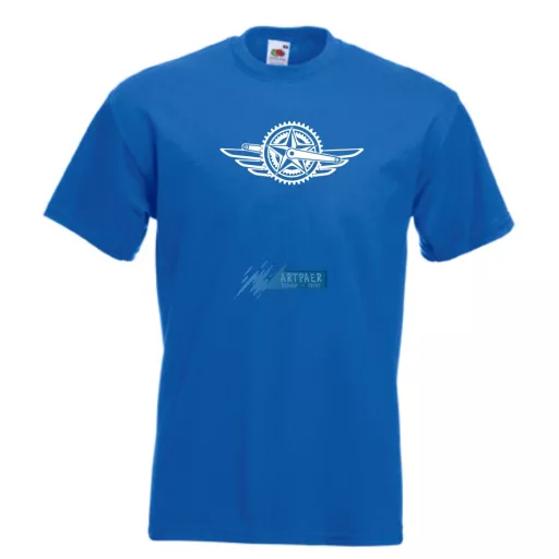 Flying Bicycle Wings férfi rövid ujjú póló