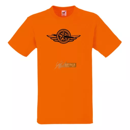 Flying Bicycle Wings férfi rövid ujjú póló