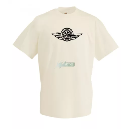 Flying Bicycle Wings férfi rövid ujjú póló