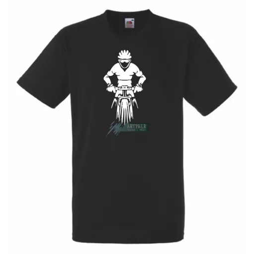 Downhill Decent - száguldás férfi rövid ujjú póló