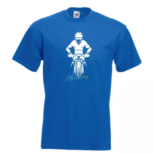 Downhill Decent - száguldás férfi rövid ujjú póló