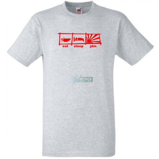 Eat Sleep JDM férfi rövid ujjú póló