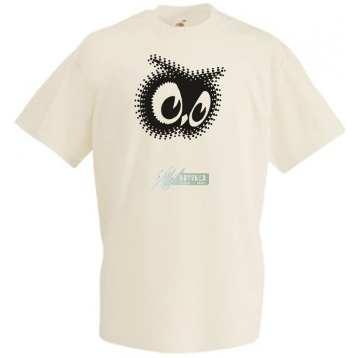 Bagoly arc férfi rövid ujjú póló