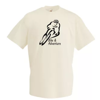 Bike & Adventure férfi rövid ujjú póló