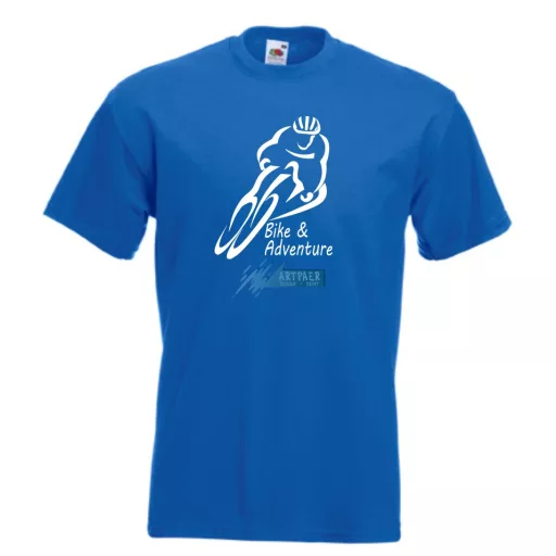 Bike & Adventure férfi rövid ujjú póló