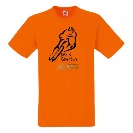 Bike & Adventure férfi rövid ujjú póló