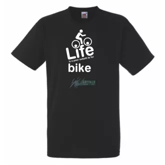 Bike Life férfi rövid ujjú póló