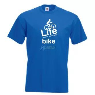 Bike Life férfi rövid ujjú póló