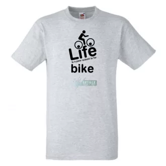 Bike Life férfi rövid ujjú póló