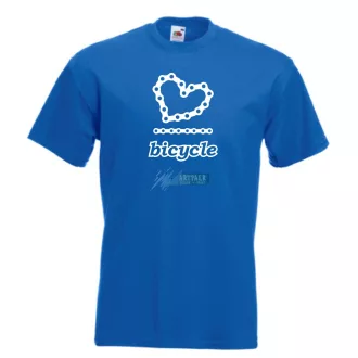 Bike Bicycle férfi rövid ujjú póló