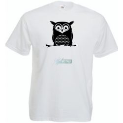 Bagoly férfi rövid ujjú póló