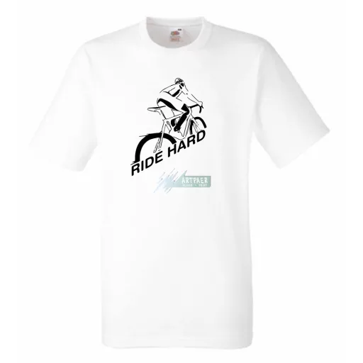 Ride Hard férfi rövid ujjú póló