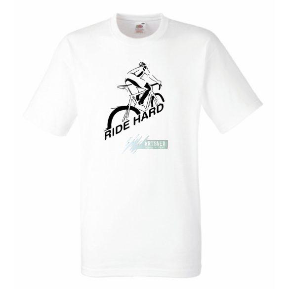 Ride Hard férfi rövid ujjú póló