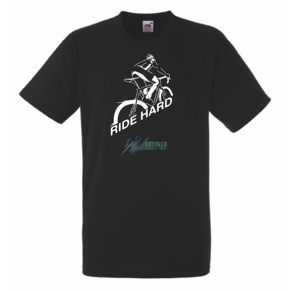 Ride Hard férfi rövid ujjú póló