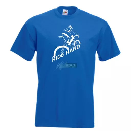 Ride Hard férfi rövid ujjú póló