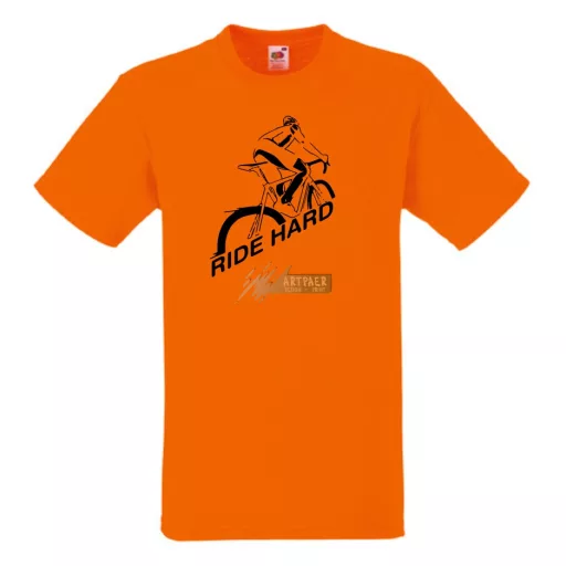 Ride Hard férfi rövid ujjú póló