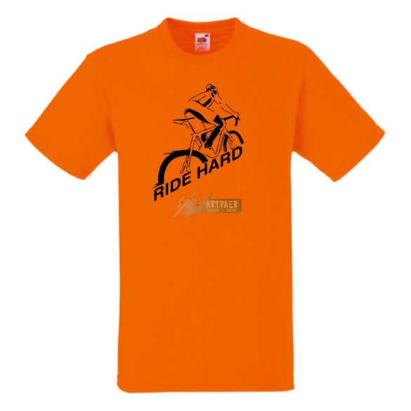 Ride Hard férfi rövid ujjú póló